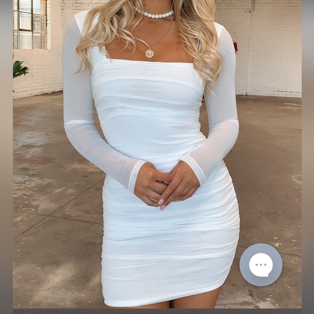 White dress
